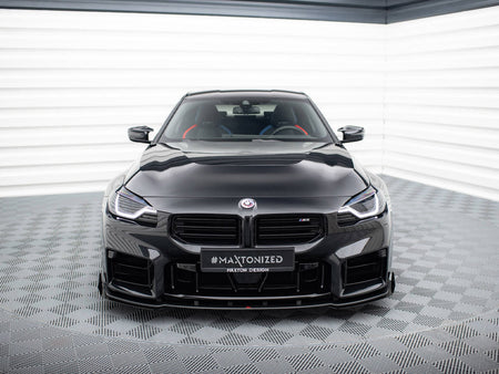 Maxton Design Street PRO Front Splitter + Flaps BMW M2 G87 - BMM2G87CNC-FD1B+FSF1G - Image 3