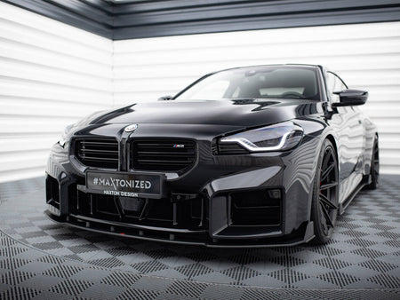 Maxton Design Street PRO Front Splitter V.2 BMW M2 G87 - BMM2G87CNC-FD2B - Image 2
