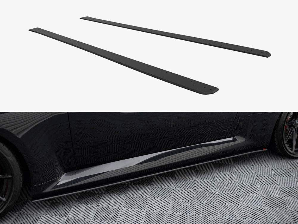 Maxton Design Street PRO Side Skirts Diffusers V.1 BMW M2 G87 - BMM2G87CNC-SD1B - Image 1