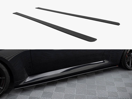 Maxton Design Street PRO Side Skirts Diffusers V.1 BMW M2 G87 - BMM2G87CNC-SD1B - Image 1