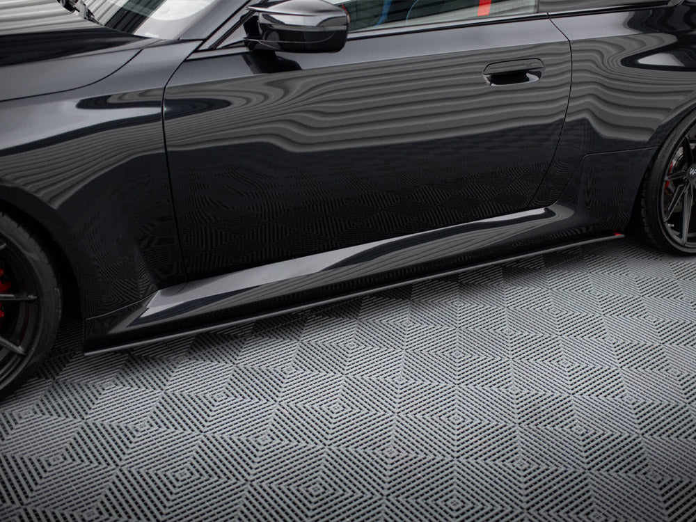 Maxton Design Street PRO Side Skirts Diffusers V.1 BMW M2 G87 - BMM2G87CNC-SD1B - Image 3