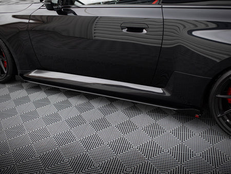 Maxton Design Street PRO Side Skirts Diffusers V.1 + Flaps BMW M2 G87 - BMM2G87CNC-SD1B+SF1G - Image 4