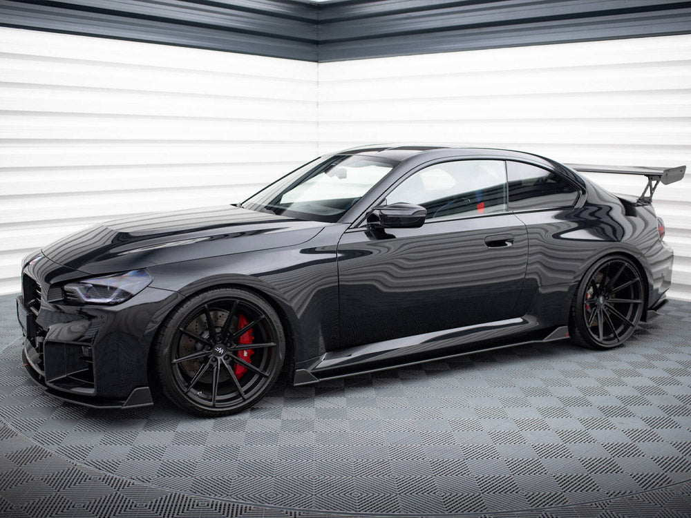 Maxton Design Street PRO Side Skirts Diffusers V.2 BMW M2 G87 - BMM2G87CNC-SD2B - Image 2