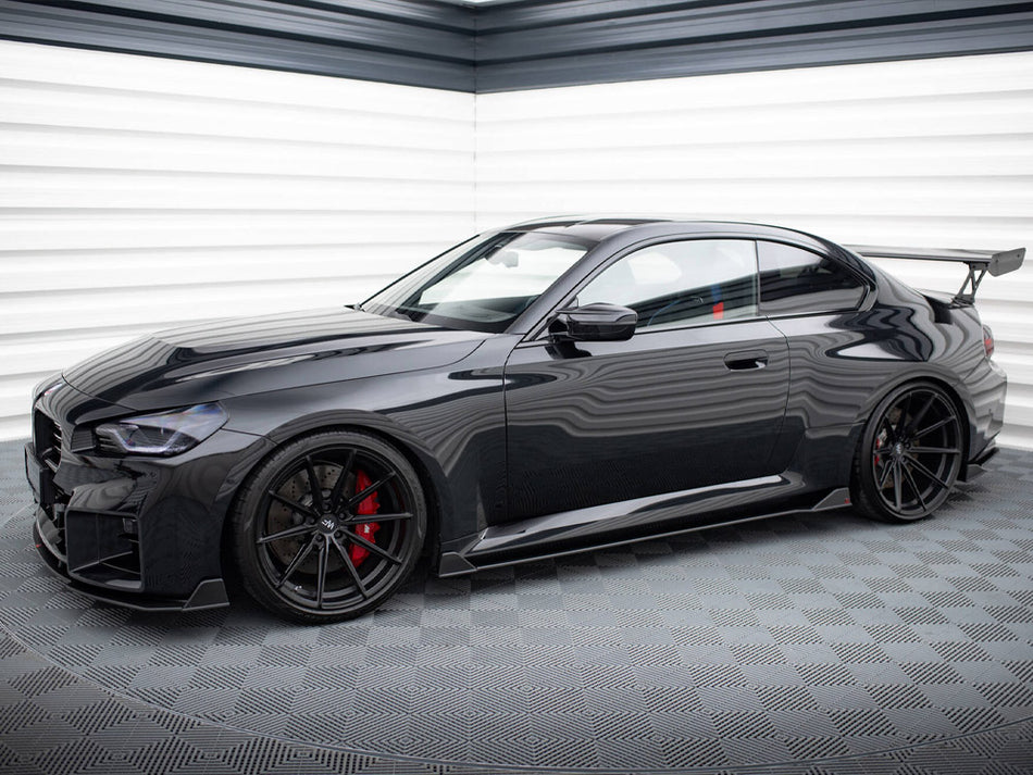 Maxton Design Street PRO Side Skirts Diffusers V.2 BMW M2 G87 - BMM2G87CNC-SD2B - Image 2