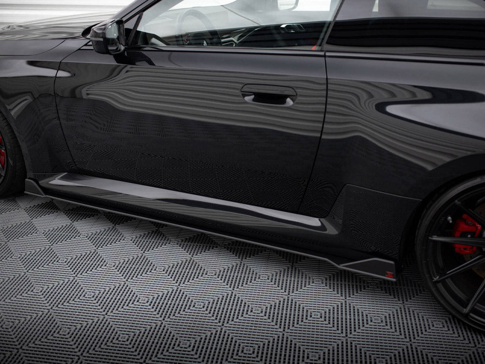 Maxton Design Street PRO Side Skirts Diffusers V.2 BMW M2 G87 - BMM2G87CNC-SD2B - Image 4