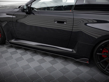 Maxton Design Street PRO Side Skirts Diffusers V.2 BMW M2 G87 - BMM2G87CNC-SD2B - Image 4