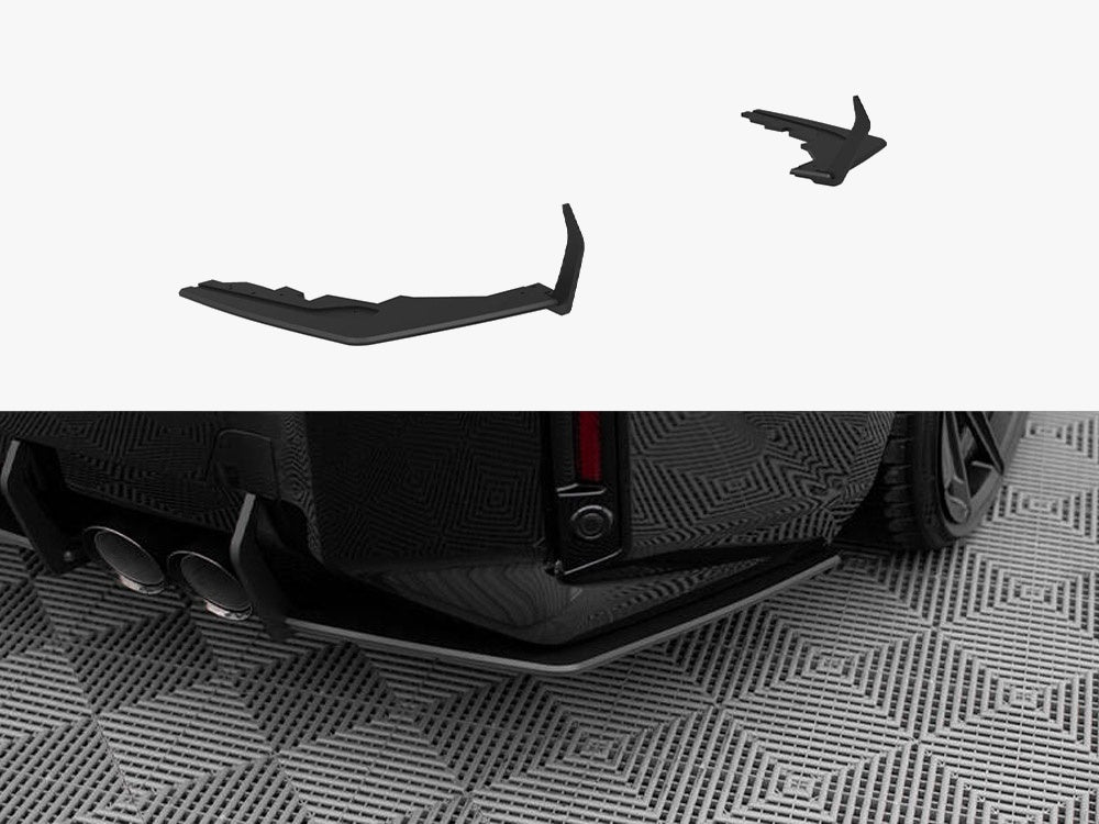 Maxton Design Street Pro Rear Side Splitters V.1 BMW M2 G87 - BMM2G87CNC-RSD1B - Image 1