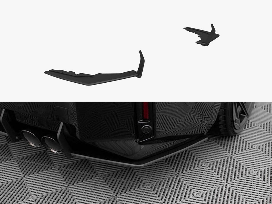 Maxton Design Street Pro Rear Side Splitters V.1 BMW M2 G87 - BMM2G87CNC-RSD1B - Image 1