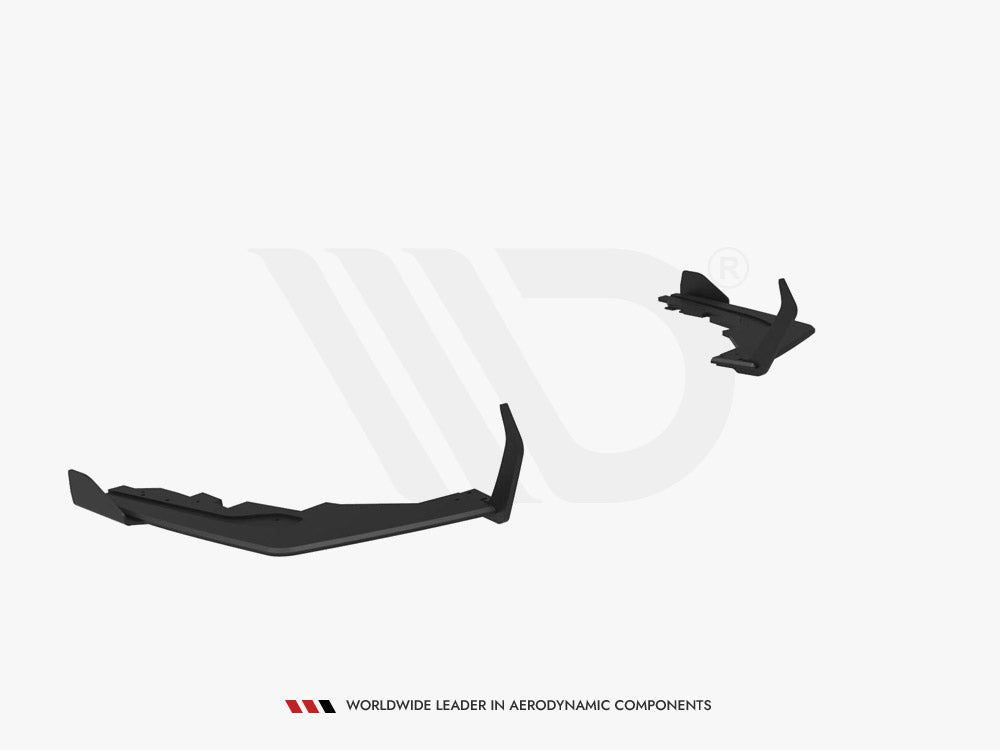 Maxton Design Street Pro Rear Side Splitters V.1 + Flaps BMW M2 G87 - BMM2G87CNC-RSD1B+RSF1G - Image 5