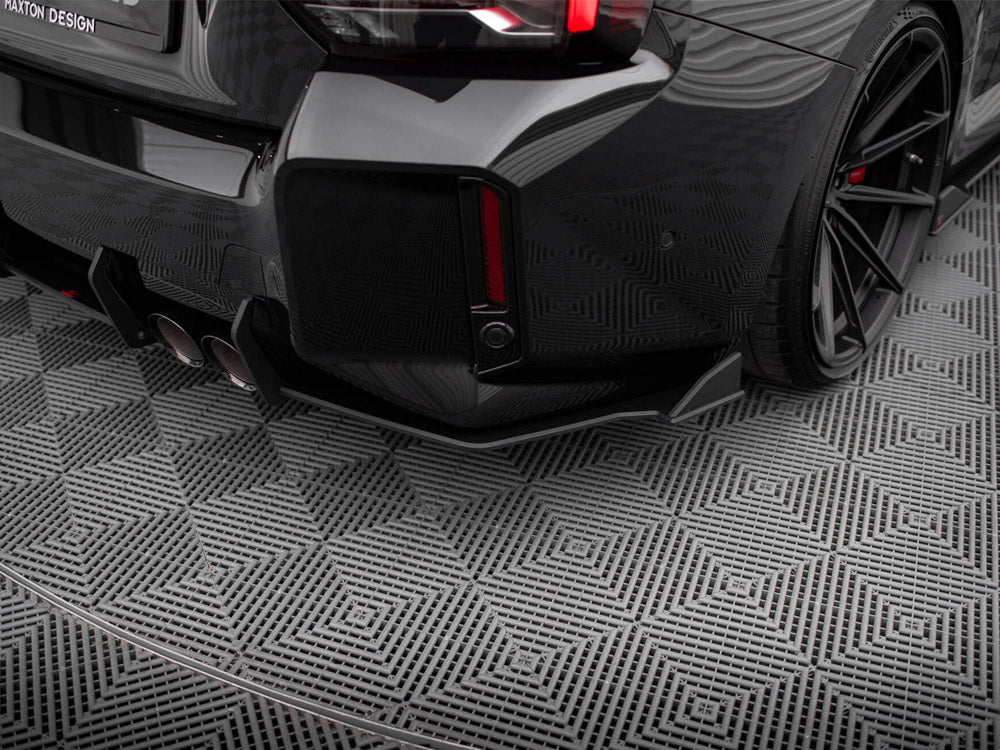 Maxton Design Street Pro Rear Side Splitters V.2 BMW M2 G87 - BMM2G87CNC-RSD2B - Image 4