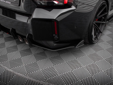Maxton Design Street Pro Rear Side Splitters V.2 BMW M2 G87 - BMM2G87CNC-RSD2B - Image 4