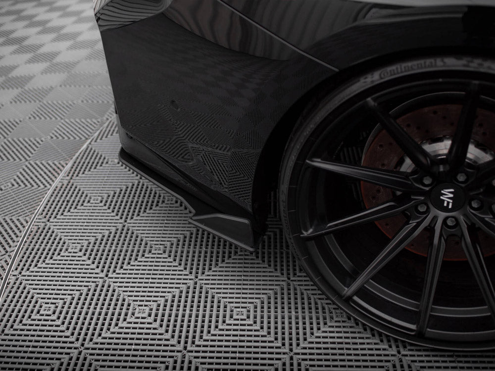 Maxton Design Street Pro Rear Side Splitters V.2 BMW M2 G87 - BMM2G87CNC-RSD2B - Image 5