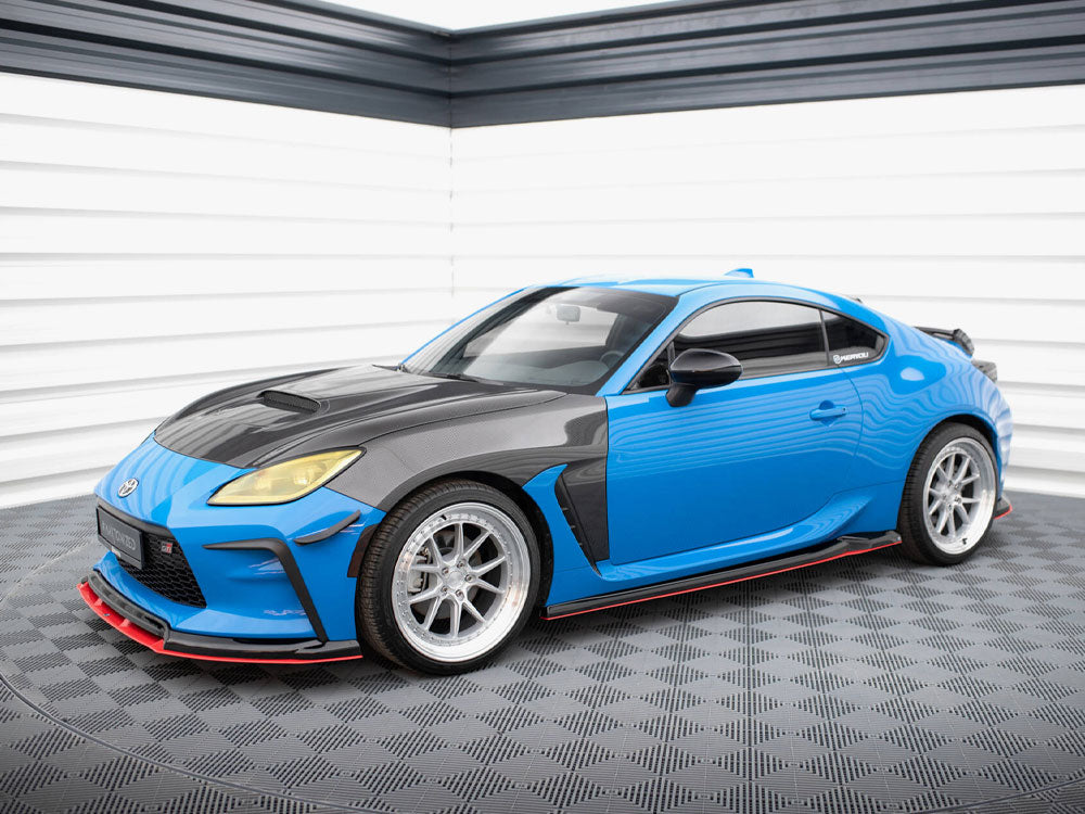 Maxton Design Side Skirts Diffusers V.2 Toyota GR86 Mk1 - TO-GR86-1-SD2G+SD2RRED - Image 2