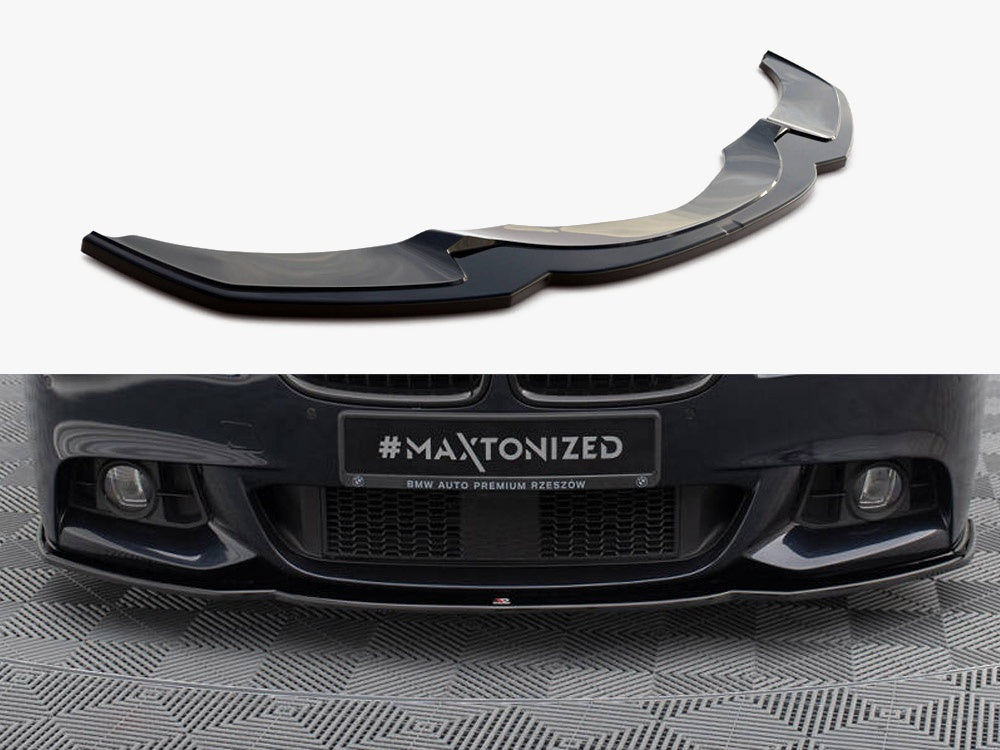 Maxton Design Front Splitter V.2 BMW 5 F10/F11 M-Sport - BM-5-10-MPACK-FD2G - Image 1