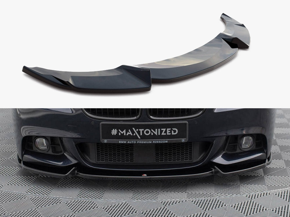 Maxton Design Front Splitter V.3 BMW 5 F10/F11 M-Sport - BM-5-10-MPACK-FD3G - Image 1