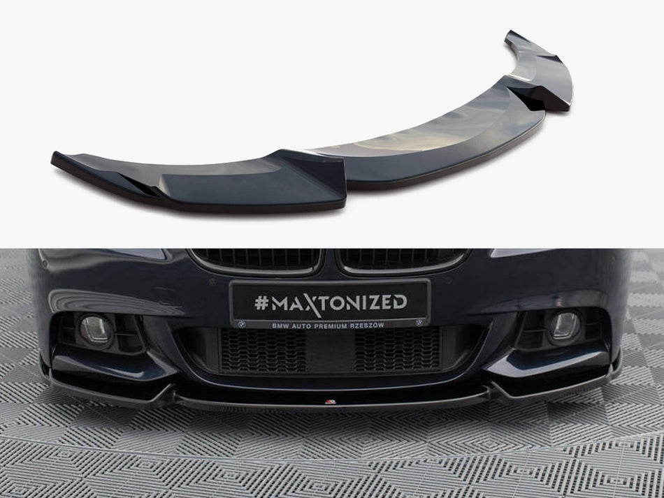 Maxton Design Front Splitter V.3 BMW 5 F10/F11 M-Sport - BM-5-10-MPACK-FD3G - Image 1
