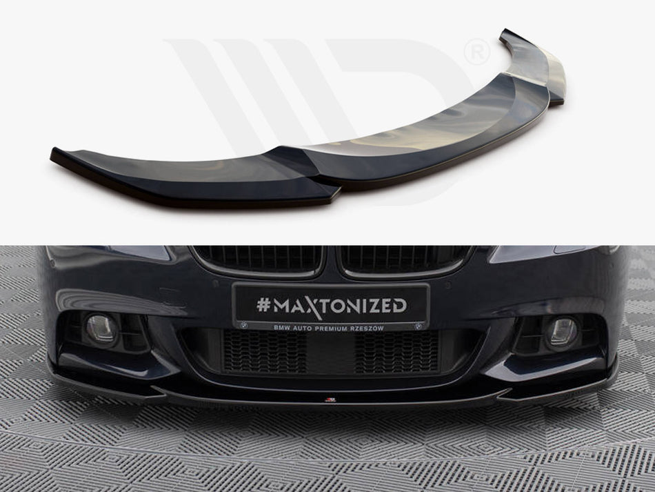 MAXTON DESIGN Front Splitter V.4 BMW 5 F10/F11 M-Sport