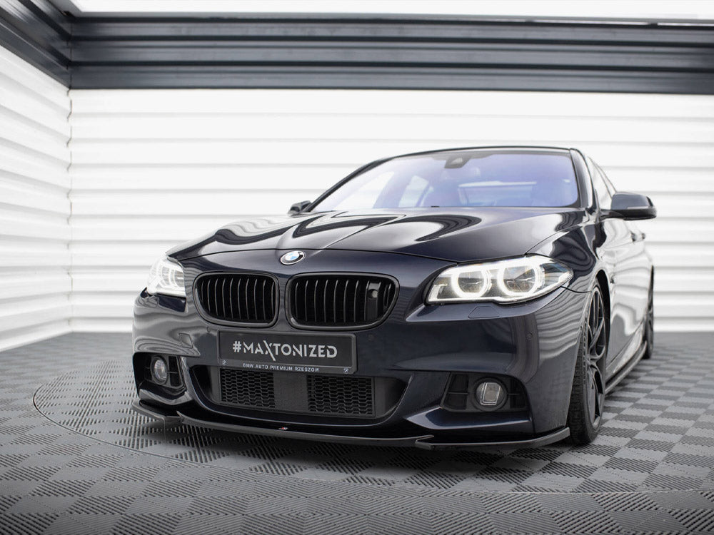 Maxton Design Front Splitter V.4 BMW 5 F10/F11 M-Sport - BM-5-10-MPACK-FD4G - Image 2