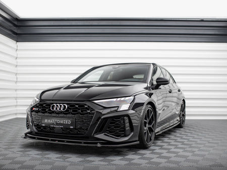 Maxton Design Front Splitter V.1 Audi RS3 8Y - AU-RS3-8Y-S-FD1G - Image 5