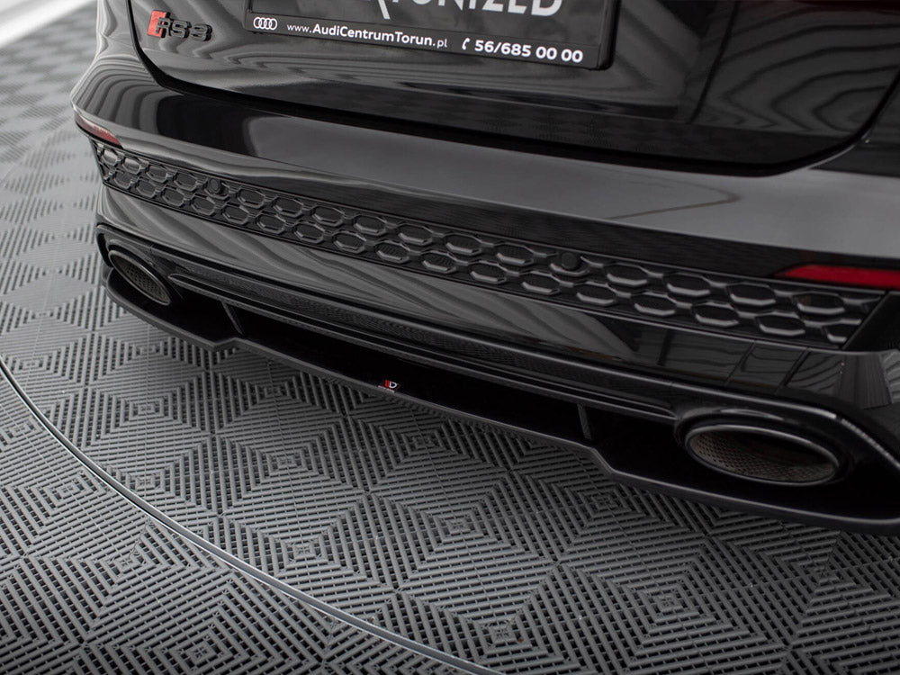 Maxton Design Central Rear Splitter Audi RS3 Sportback 8Y - AU-RS3-8Y-RD1G - Image 4