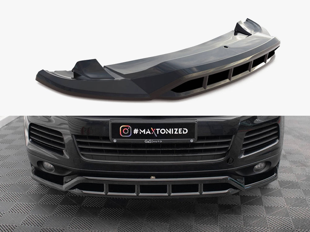 Maxton Design Front Splitter Volkswagen Touareg Mk2 - VW-TO-2-FD1G+FD1RG - Image 1