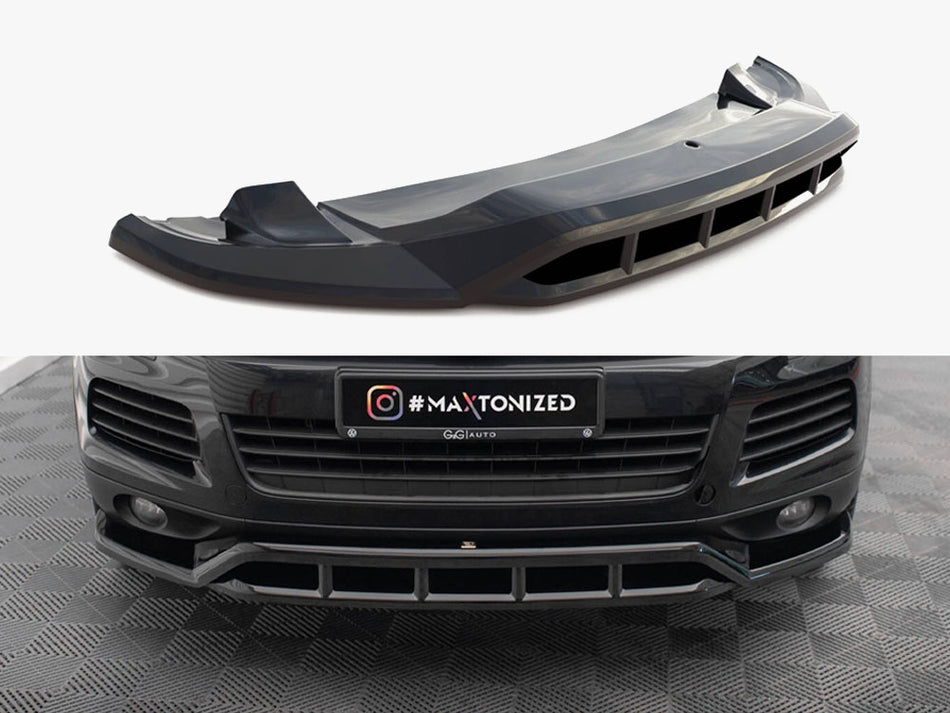 Maxton Design Front Splitter Volkswagen Touareg Mk2 - VW-TO-2-FD1G+FD1RG - Image 1