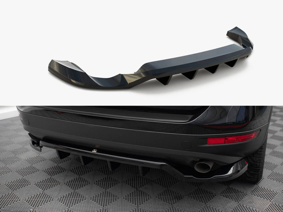 Maxton Design Rear Splitter (Vertical Bars) Volkswagen Touareg Mk2 - VW-TO-2-RD1G+RD2G - Image 1