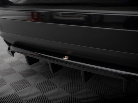 Maxton Design Rear Splitter (Vertical Bars) Volkswagen Touareg Mk2 - VW-TO-2-RD1G+RD2G - Image 5