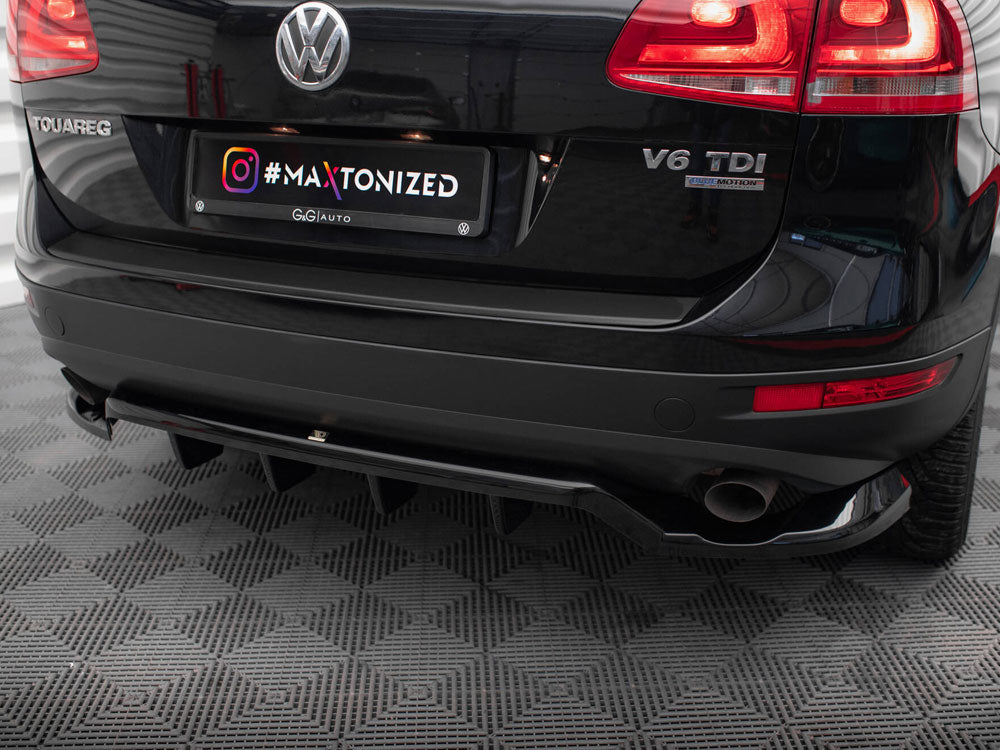 Maxton Design Rear Splitter (Vertical Bars) Volkswagen Touareg Mk2 - VW-TO-2-RD1G+RD2G - Image 4