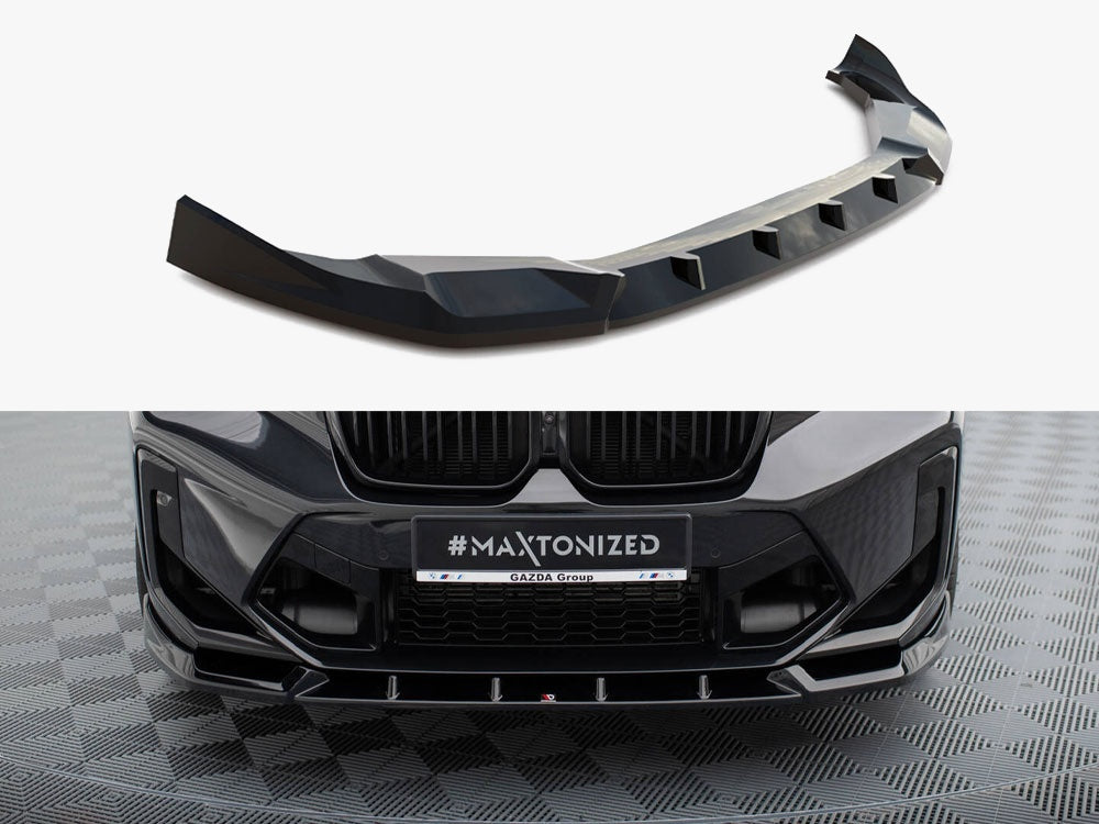 Maxton Design Front Splitter V.1 BMW X3 M F97 Facelift - BM-X3M-F97F-FD1G - Image 1