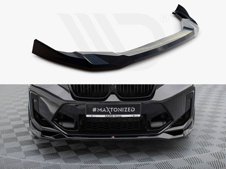 MAXTON DESIGN Front Splitter V.2 BMW X3 M F97 Facelift