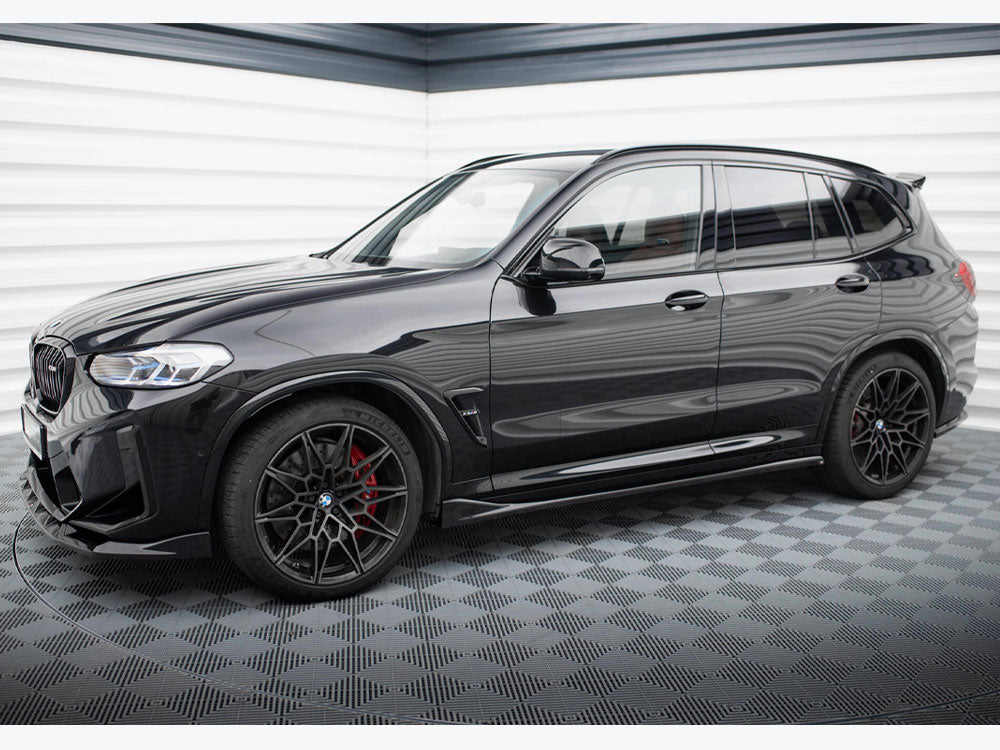 Maxton Design Side Skirts Diffusers BMW X3 M F97 / F97 Facelift - BM-X3M-F97F-SD1G - Image 2