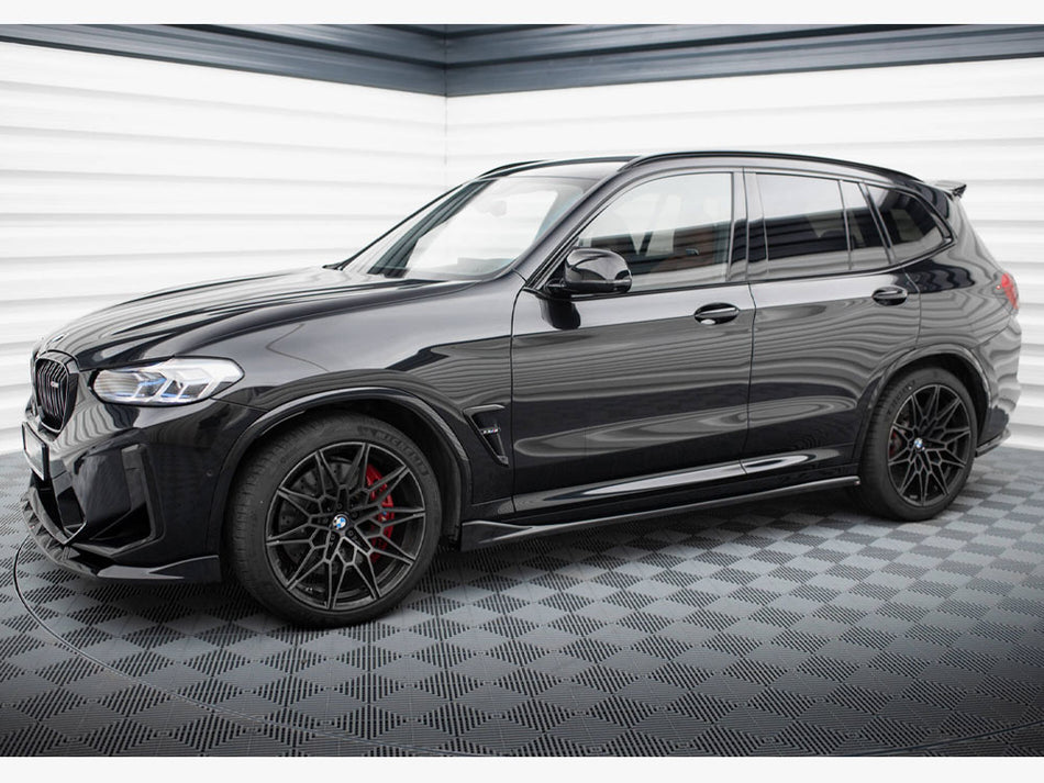 Maxton Design Side Skirts Diffusers BMW X3 M F97 / F97 Facelift - BM-X3M-F97F-SD1G - Image 2