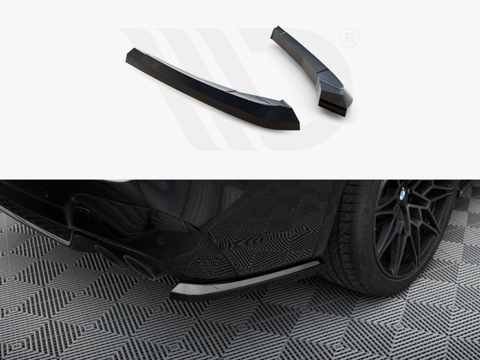 MAXTON DESIGN Rear Side Splitters V.1 BMW X3 M F97 / F97 Facelift