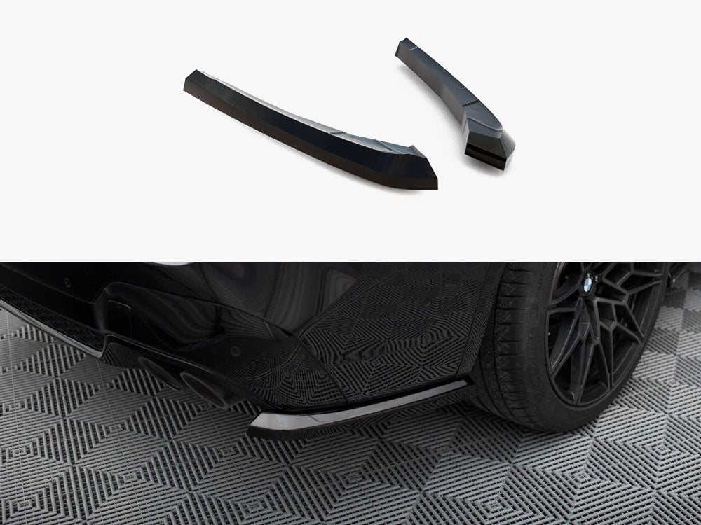 Maxton Design Rear Side Splitters V.1 BMW X3 M F97 / F97 Facelift - BM-X3M-F97F-RSD1G - Image 1