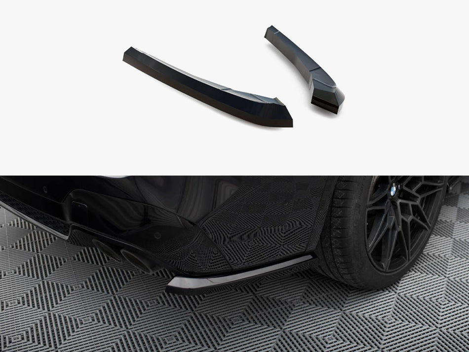 Maxton Design Rear Side Splitters V.1 BMW X3 M F97 / F97 Facelift - BM-X3M-F97F-RSD1G - Image 1