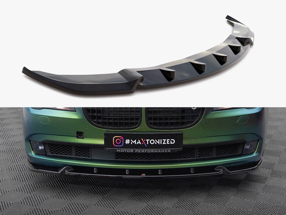 Maxton Design Front Splitter V.2 BMW 7 F01 - BM-7-01-LONG-FD2G - Image 1