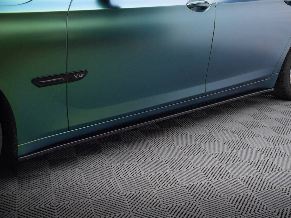 Maxton Design Side Skirts Diffusers BMW 7 Long F02 - BM-7-01-LONG-SD1G - Image 4