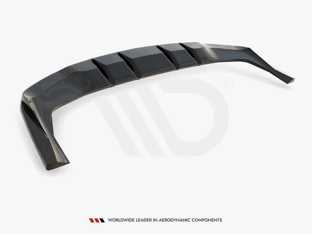 Maxton Design Rear Splitter (Vertical Bars) Mercedes-Benz GLE Coupe AMG-Line C167 / C167 Facelift - ME-GLE-C167-AMGLINE-RD1G+RD2G - Image 7