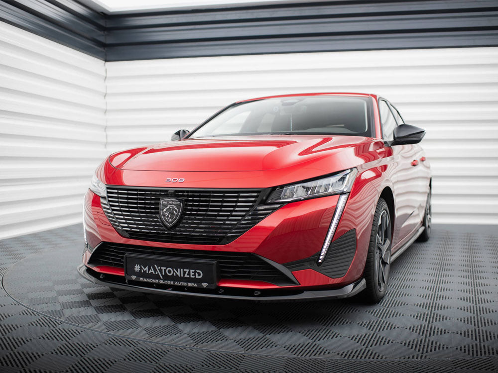 Maxton Design Front Splitter V.1 Peugeot 308 Mk3 - PE-308-3-SW-FD1G - Image 2