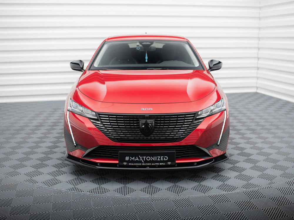 Maxton Design Front Splitter V.1 Peugeot 308 Mk3 - PE-308-3-SW-FD1G - Image 3