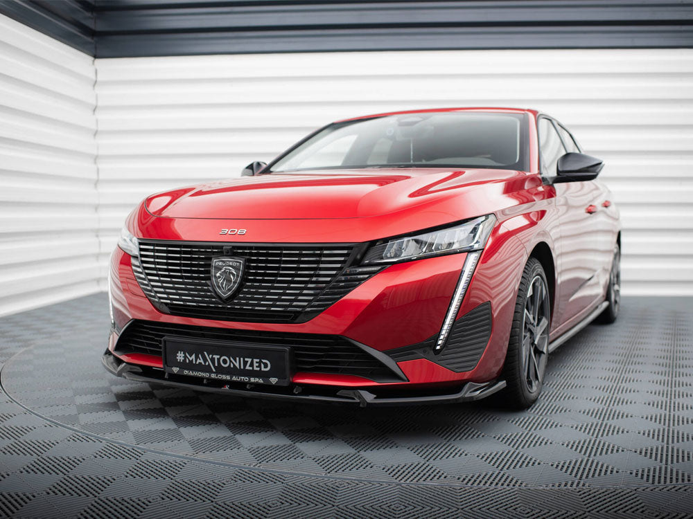 Maxton Design Front Splitter V.2 Peugeot 308 Mk3 - PE-308-3-SW-FD2G - Image 2