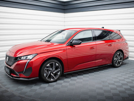 Maxton Design Side Skirts Diffusers Peugeot 308 SW Mk3 - PE-308-3-SW-SD1G - Image 2