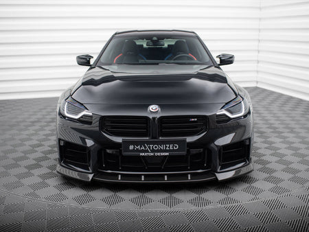 Maxton Design Carbon Fiber Front Splitter V.2 BMW M2 G87 - CF-BM-M2-G87-FD3-245-P - Image 3