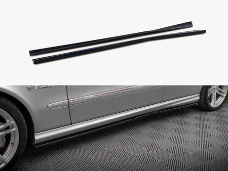 Maxton Design Side Skirts Diffusers Mercedes-Benz E 55 AMG W211 - ME-E-211-AMG-SD2G - Image 1