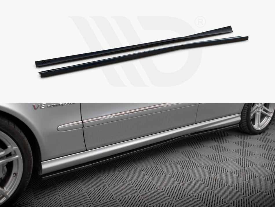MAXTON DESIGN Side Skirts Diffusers Mercedes-Benz E 55 AMG W211