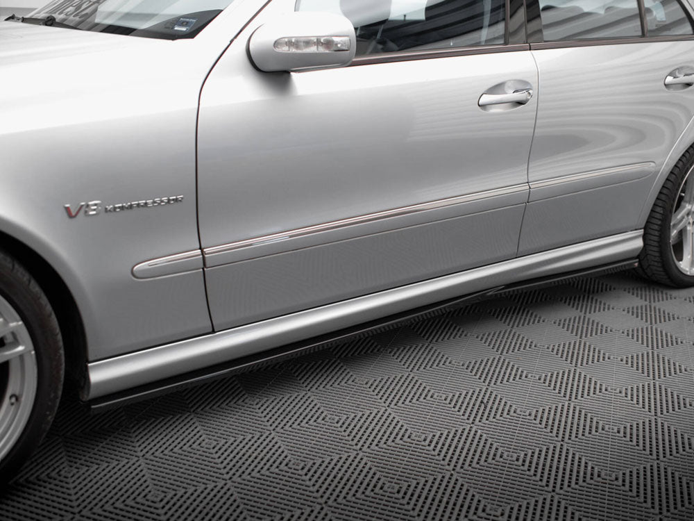 Maxton Design Side Skirts Diffusers Mercedes-Benz E 55 AMG W211 - ME-E-211-AMG-SD2G - Image 3
