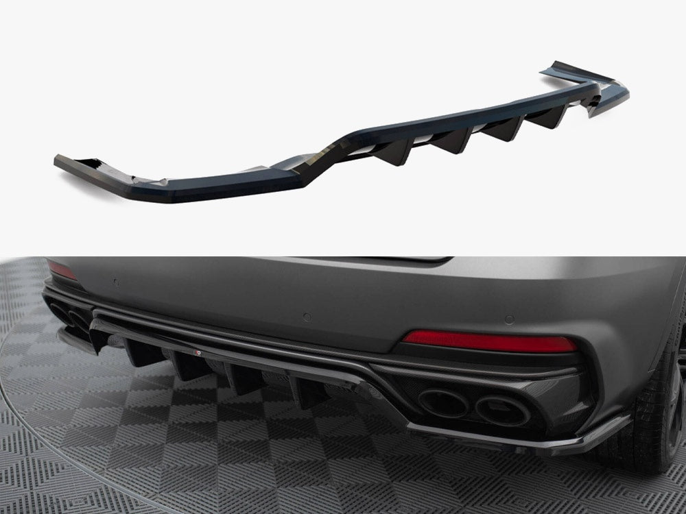 Maxton Design Rear Splitter (Vertical Bars) Maserati Levante Trofeo Mk1 - MS-LE-1-TR-RD1G+RD2G - Image 1