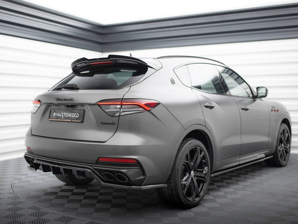 Maxton Design Rear Splitter (Vertical Bars) Maserati Levante Trofeo Mk1 - MS-LE-1-TR-RD1G+RD2G - Image 2