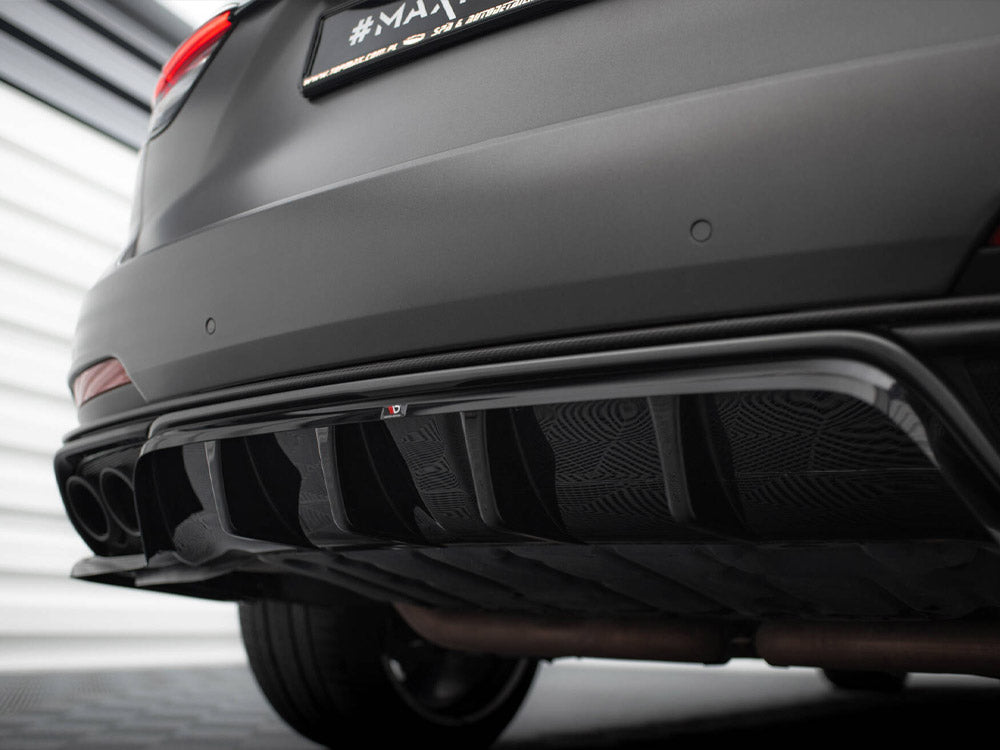 Maxton Design Rear Splitter (Vertical Bars) Maserati Levante Trofeo Mk1 - MS-LE-1-TR-RD1G+RD2G - Image 6